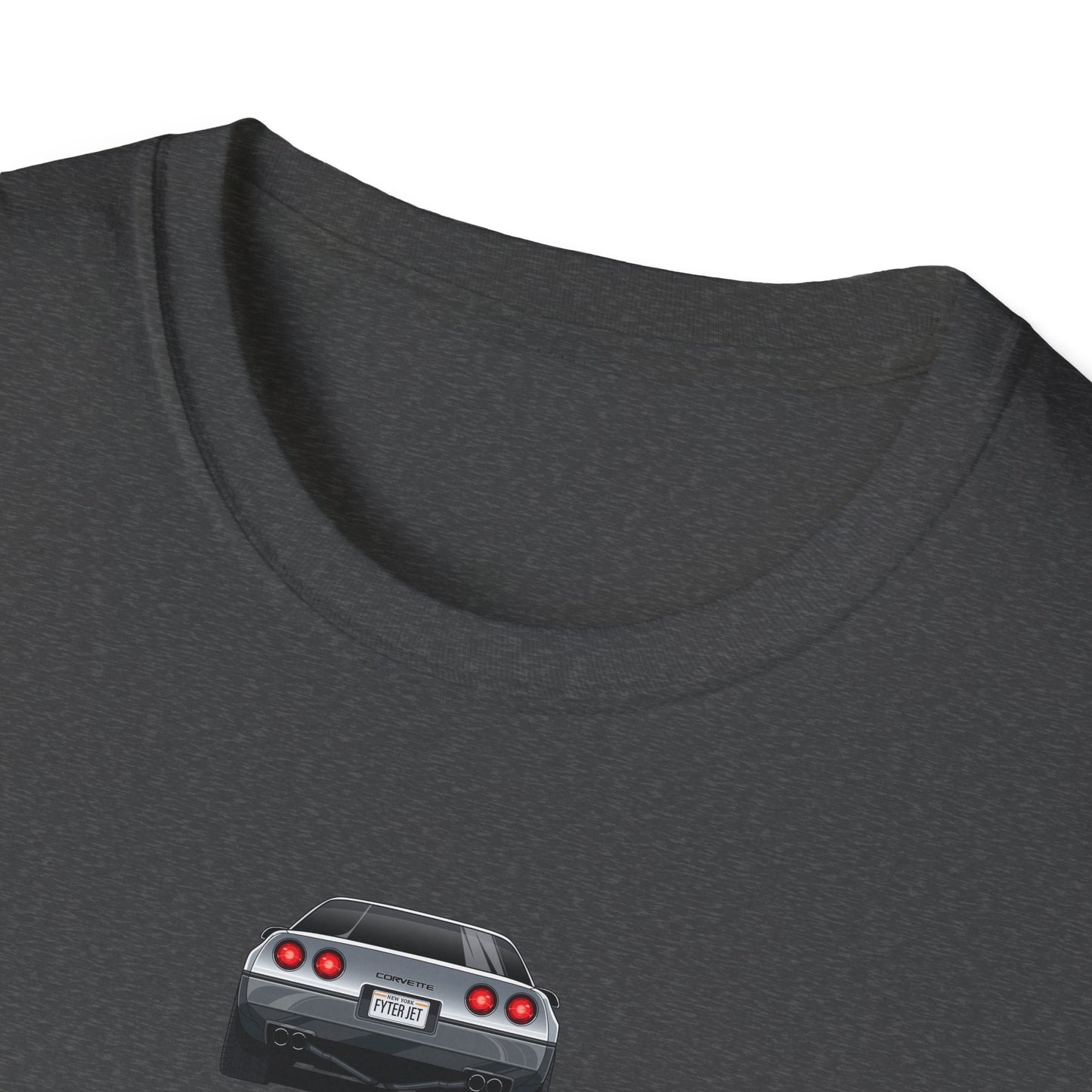 Minimalist FighterJet Rear T-Shirt