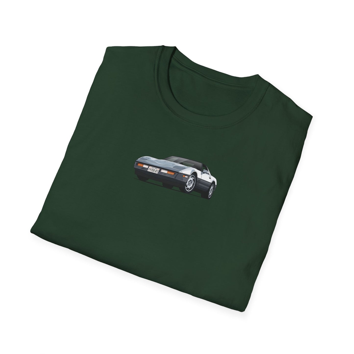 Minimalist FighterJet Front 3/4 T-Shirt