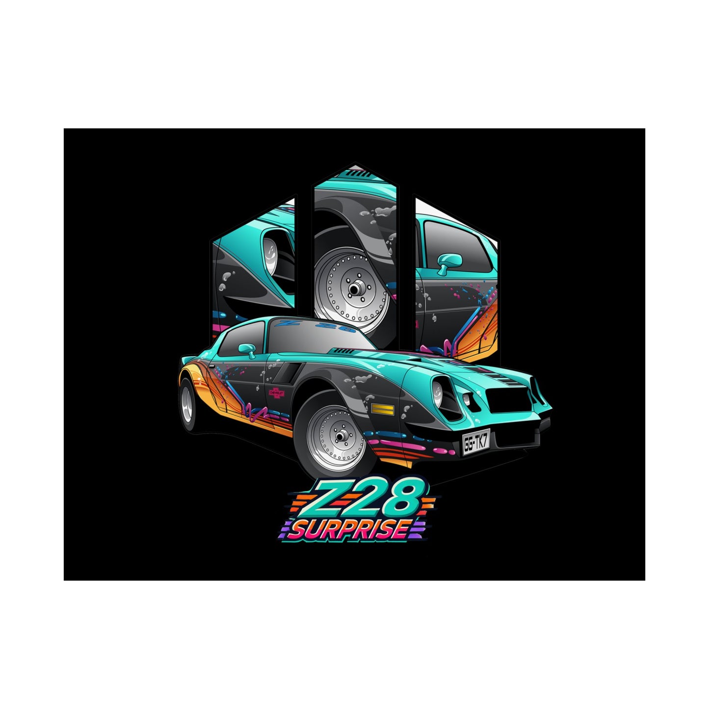 Z28 Surprise Front 3/4 Posters