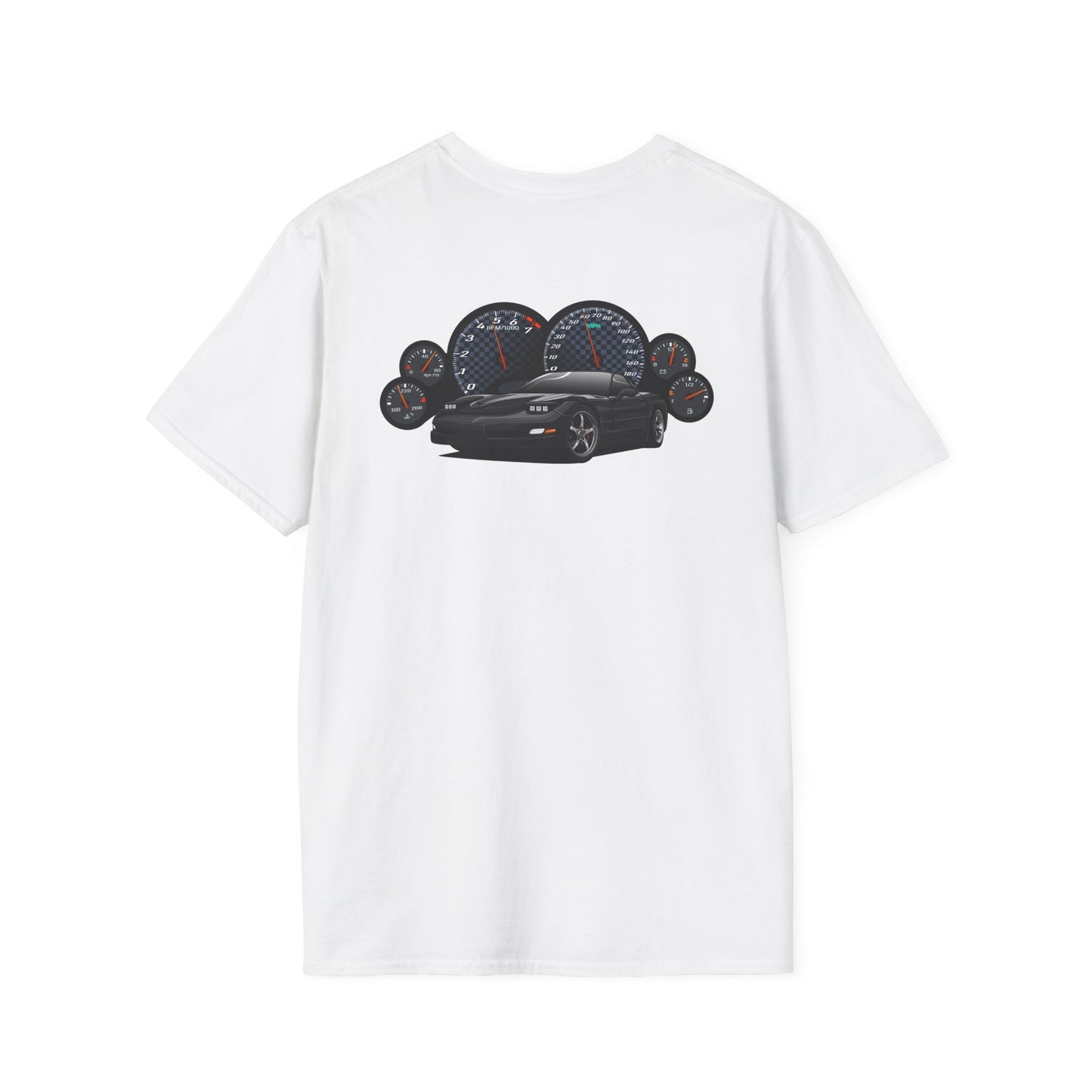 SlowC5Z Front Gauges T-Shirt