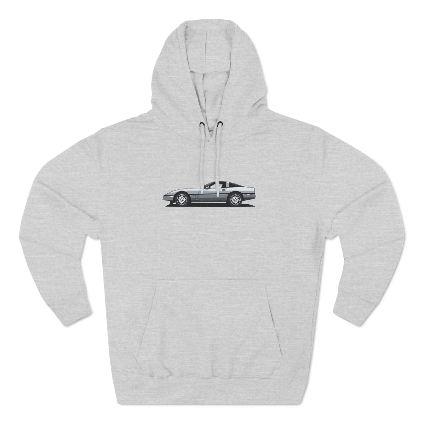 Minimalist FighterJet Side Premium Fleece Hoodie
