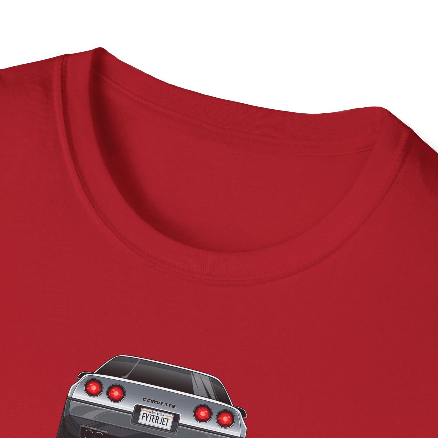 Minimalist FighterJet Rear T-Shirt