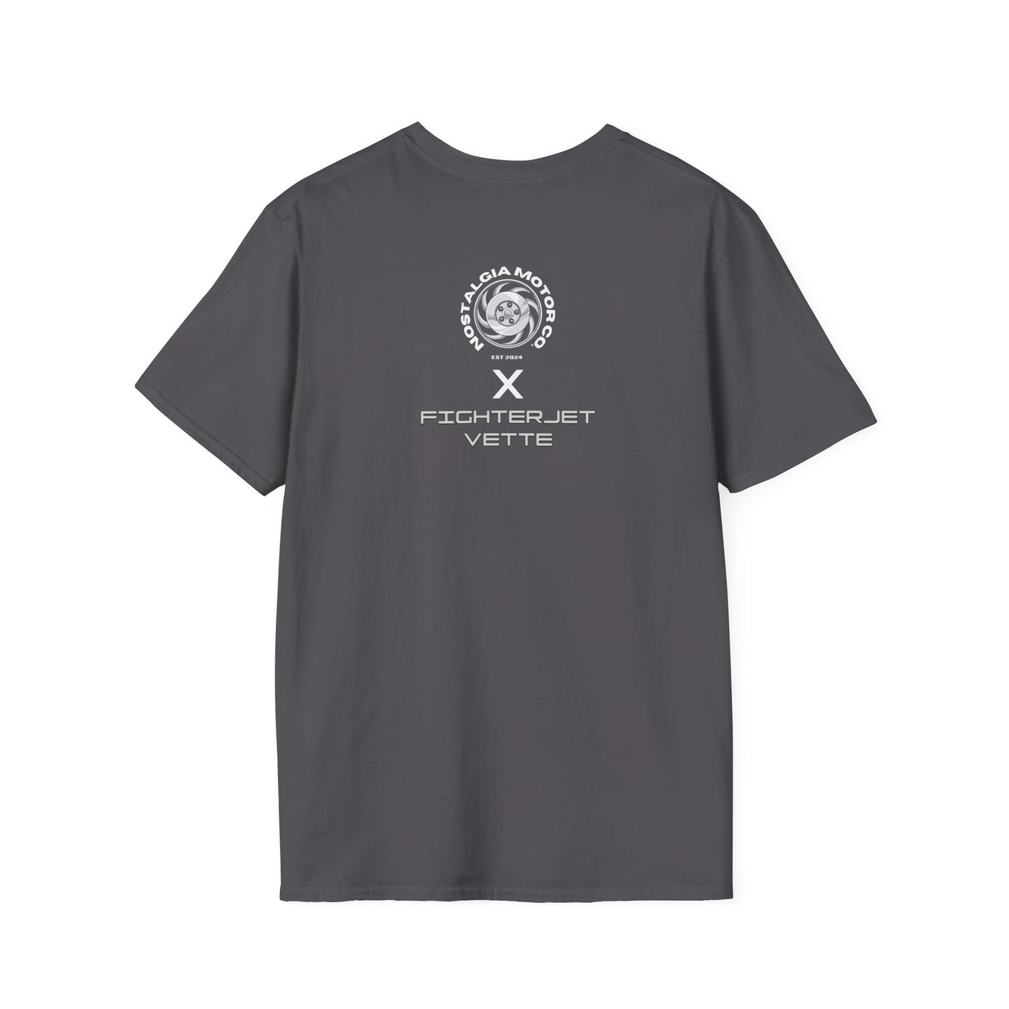 Minimalist FighterJet Front 3/4 T-Shirt