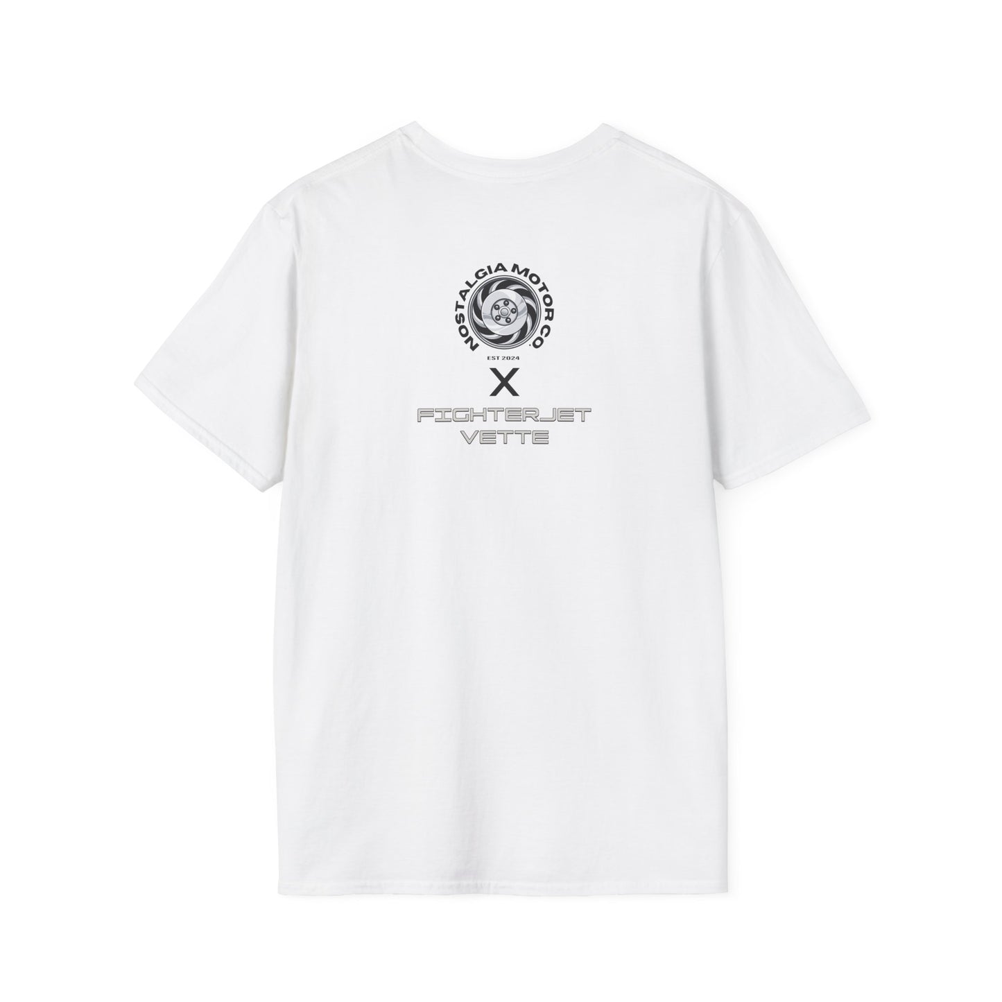 Minimalist FighterJet Front 3/4 T-Shirt