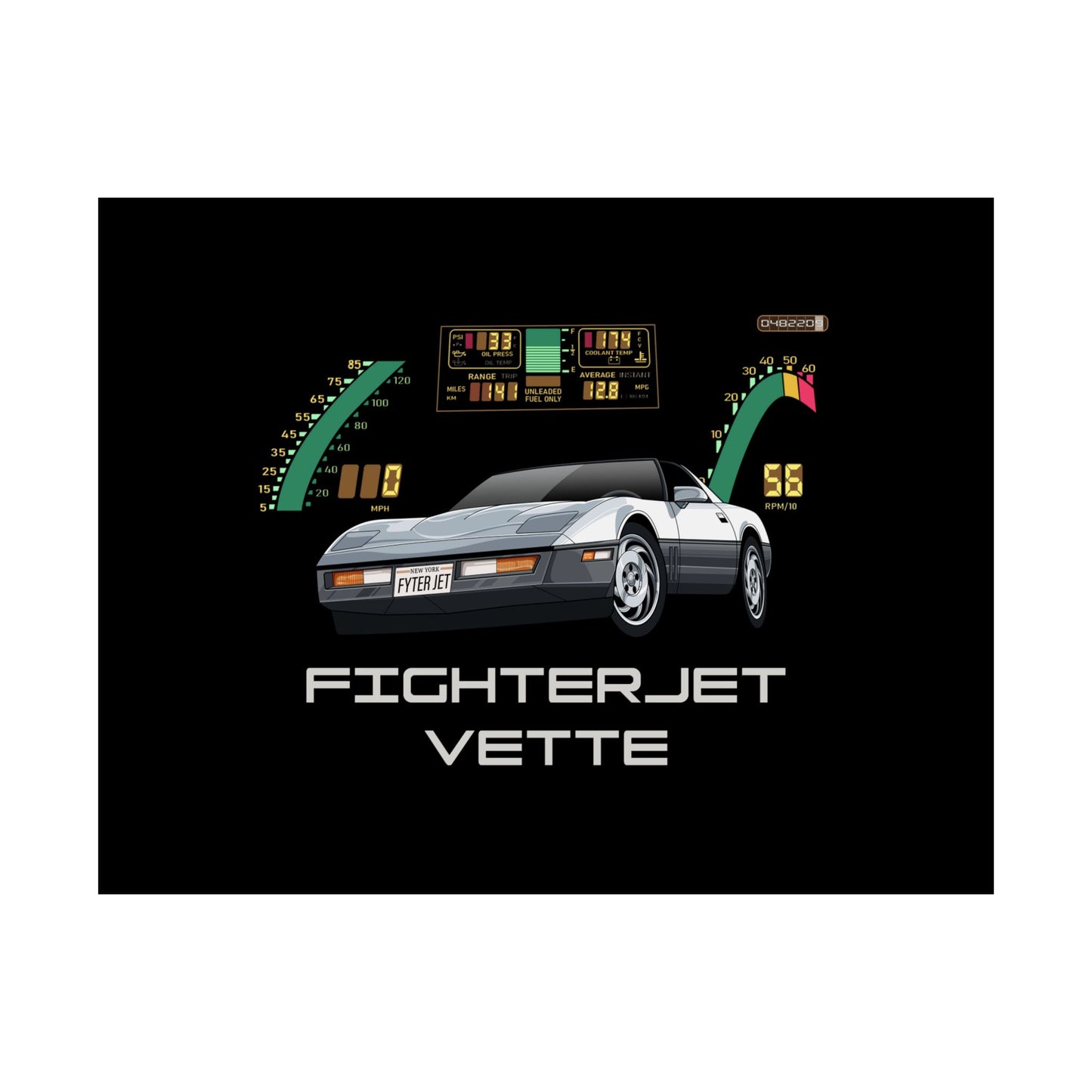 FighterJet DigiDash Posters