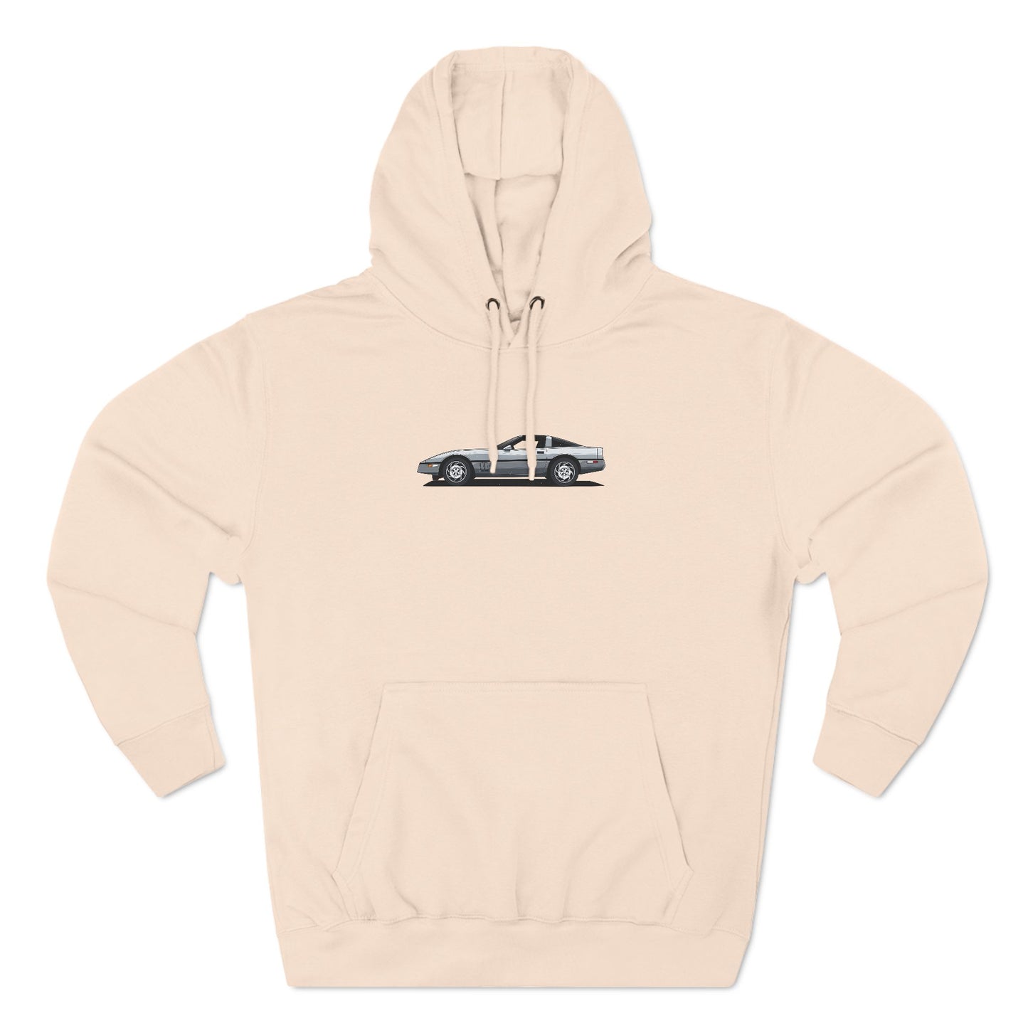 Minimalist FighterJet Side Premium Fleece Hoodie