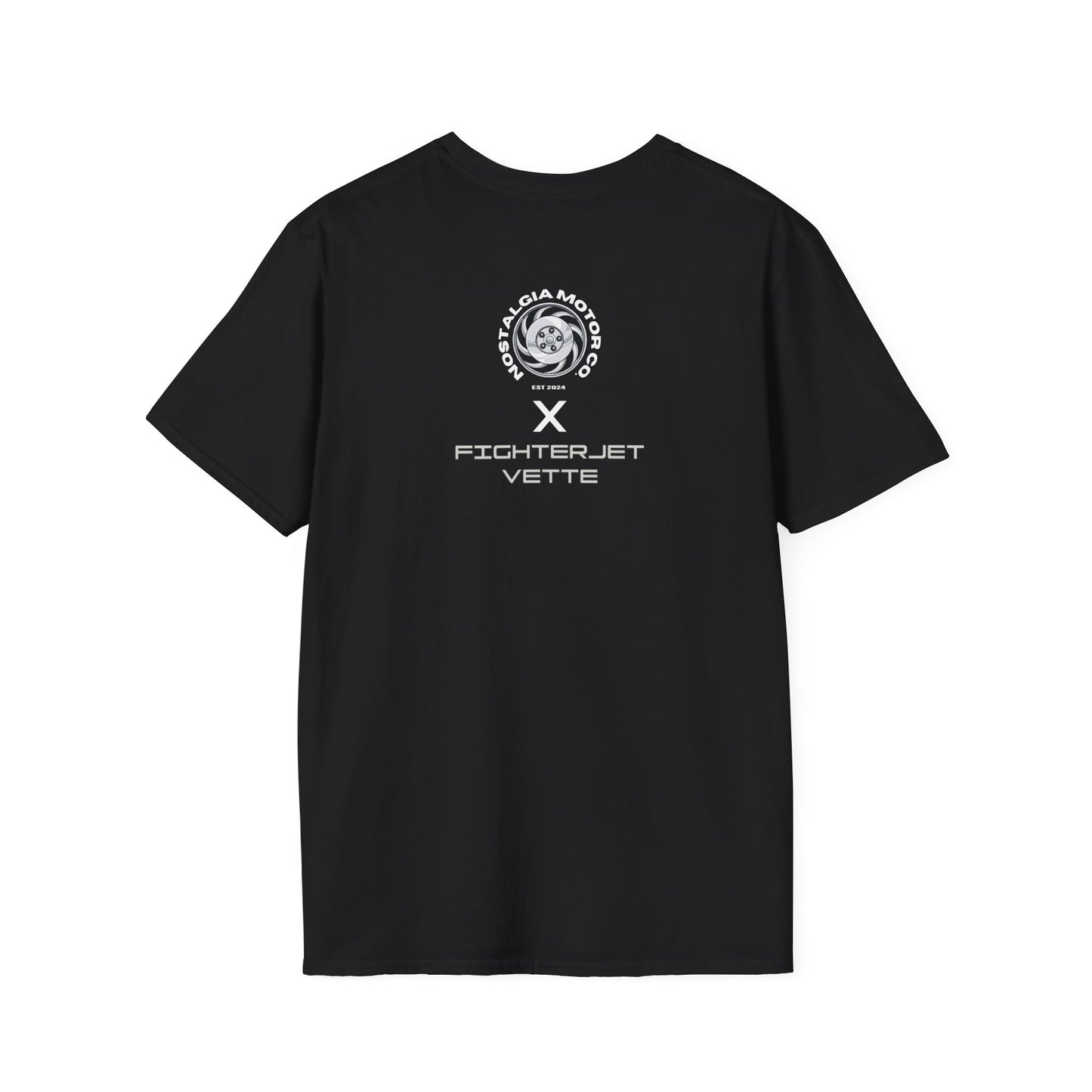 Minimalist FighterJet Front 3/4 T-Shirt