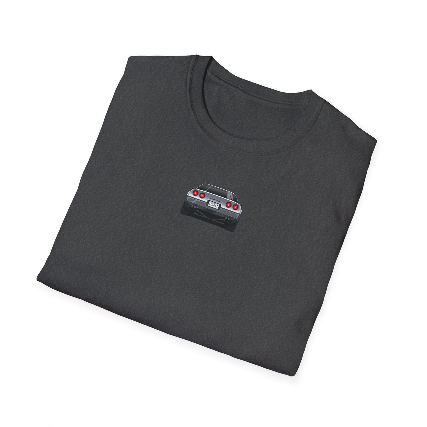 Minimalist FighterJet Rear T-Shirt