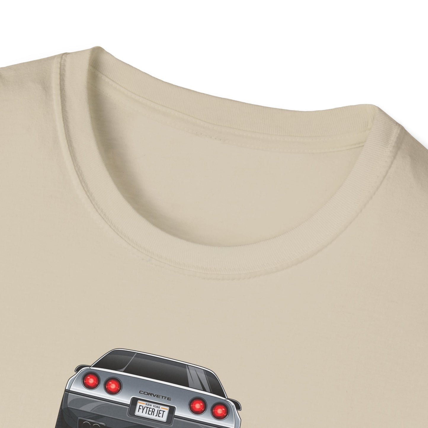 Minimalist FighterJet Rear T-Shirt
