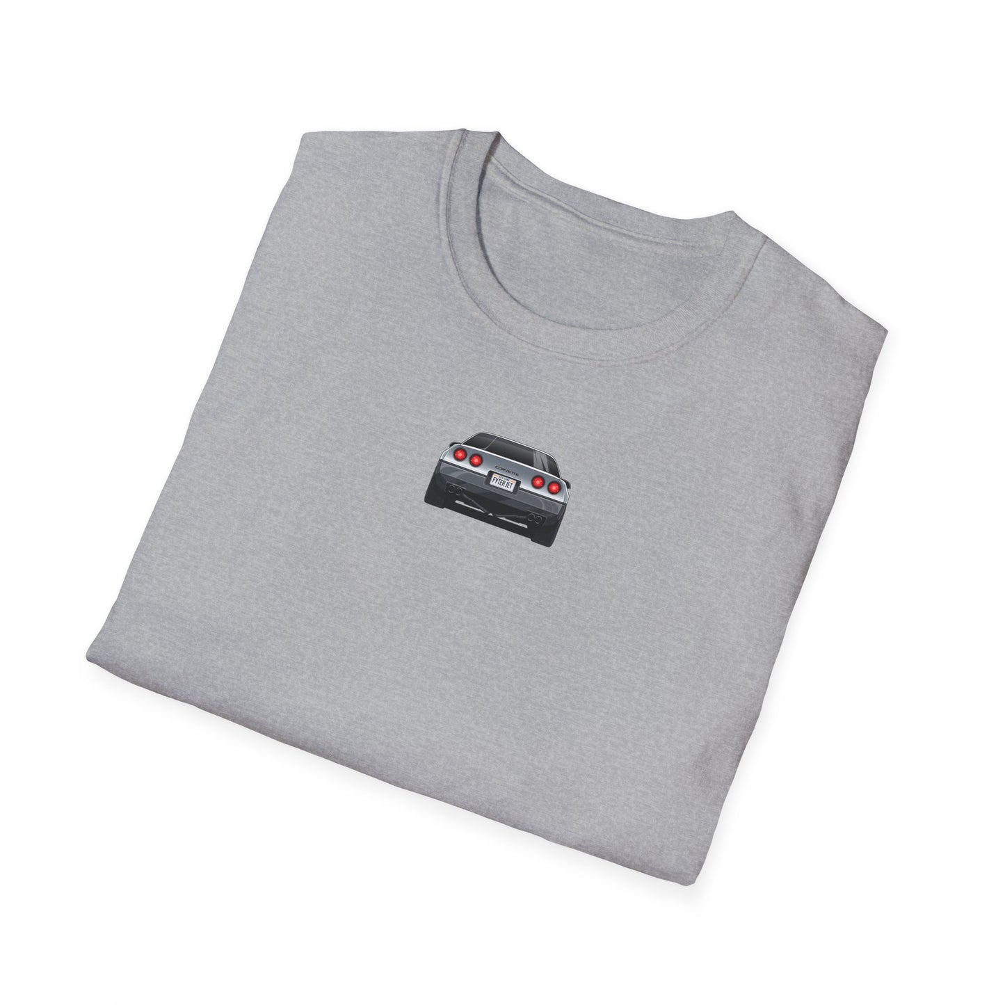 Minimalist FighterJet Rear T-Shirt