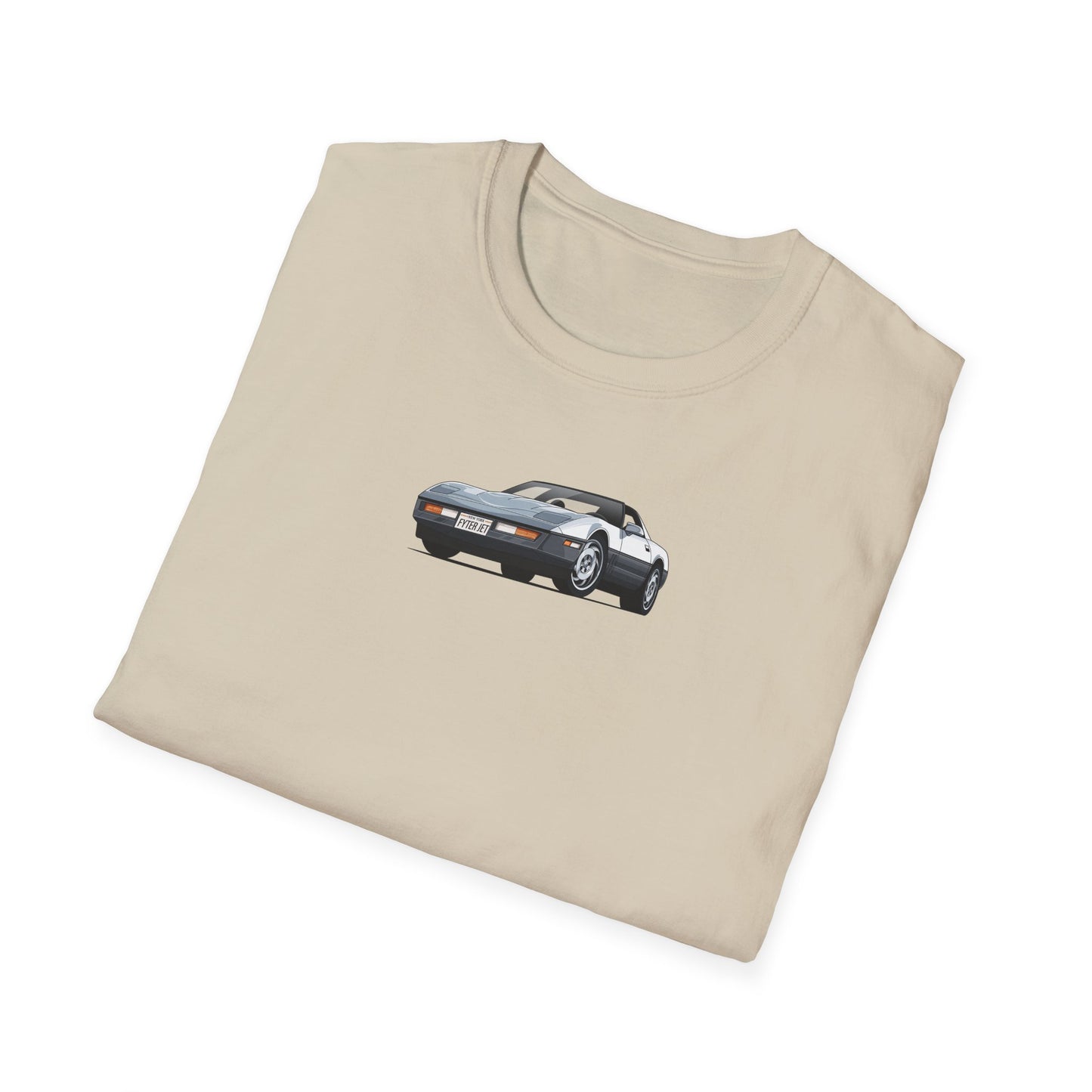 Minimalist FighterJet Front 3/4 T-Shirt