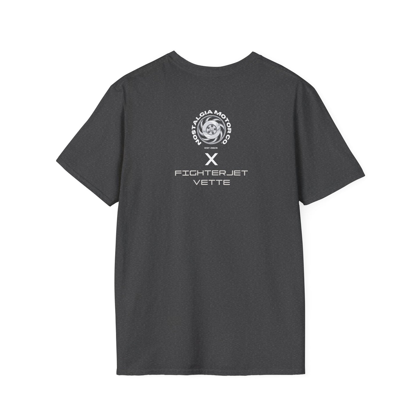 Minimalist FighterJet Front 3/4 T-Shirt