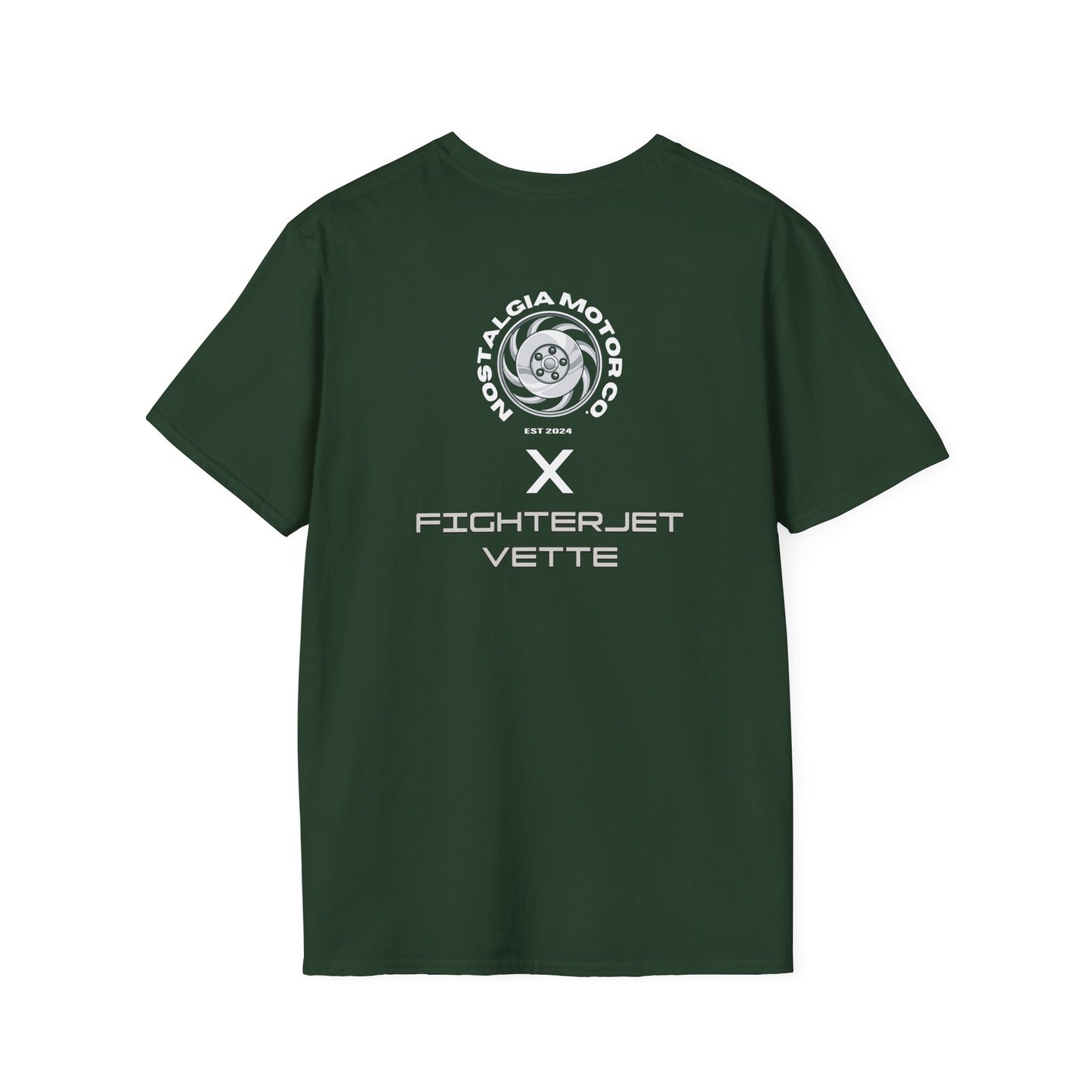 Minimalist FighterJet Front 3/4 T-Shirt