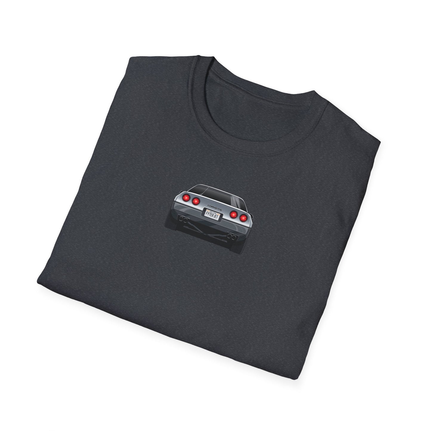 Minimalist FighterJet Rear T-Shirt