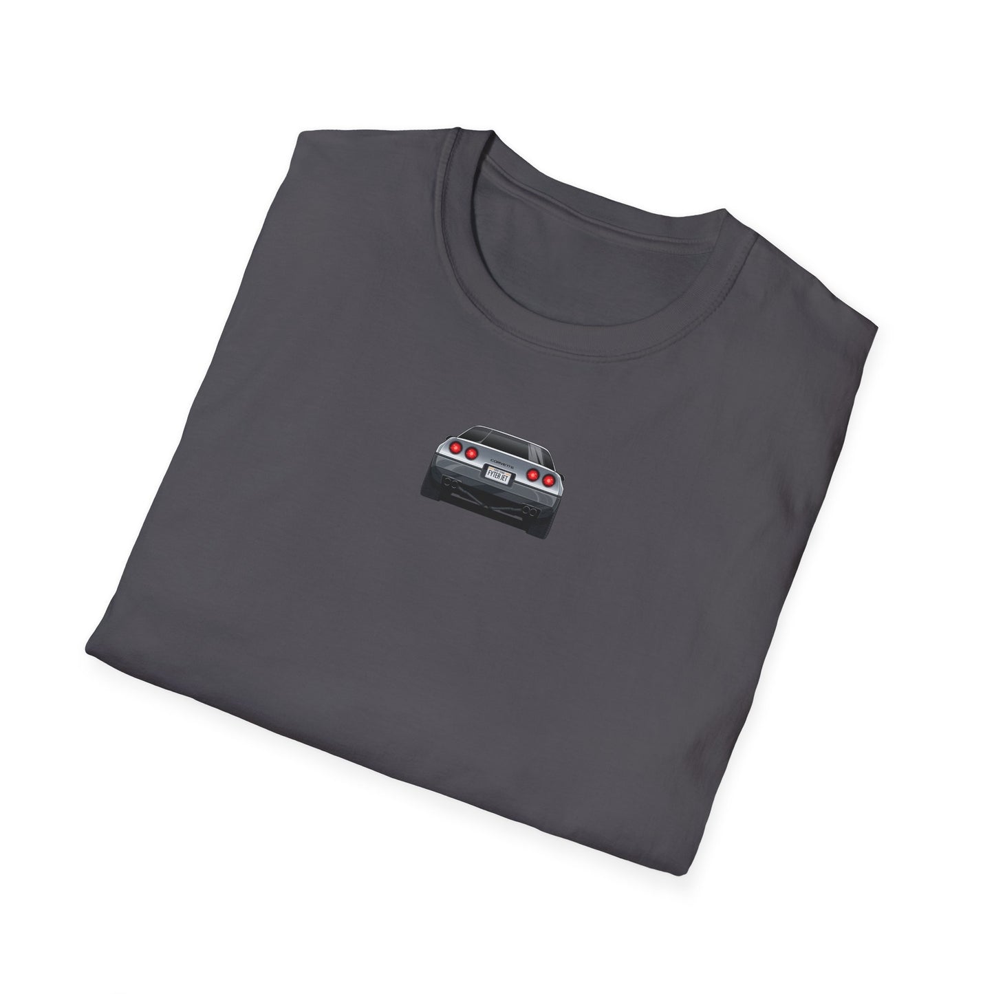 Minimalist FighterJet Rear T-Shirt