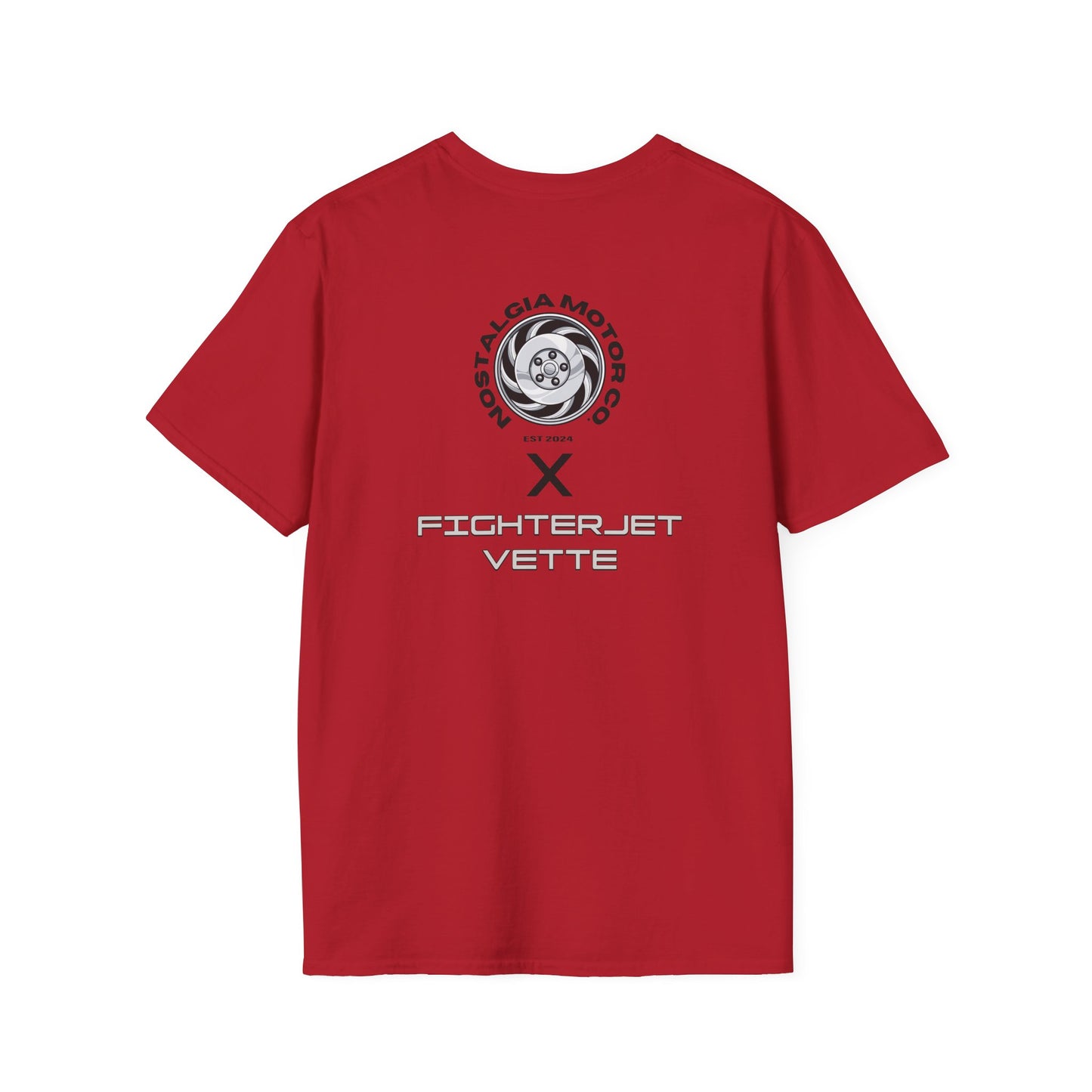 Minimalist FighterJet Side T-Shirt