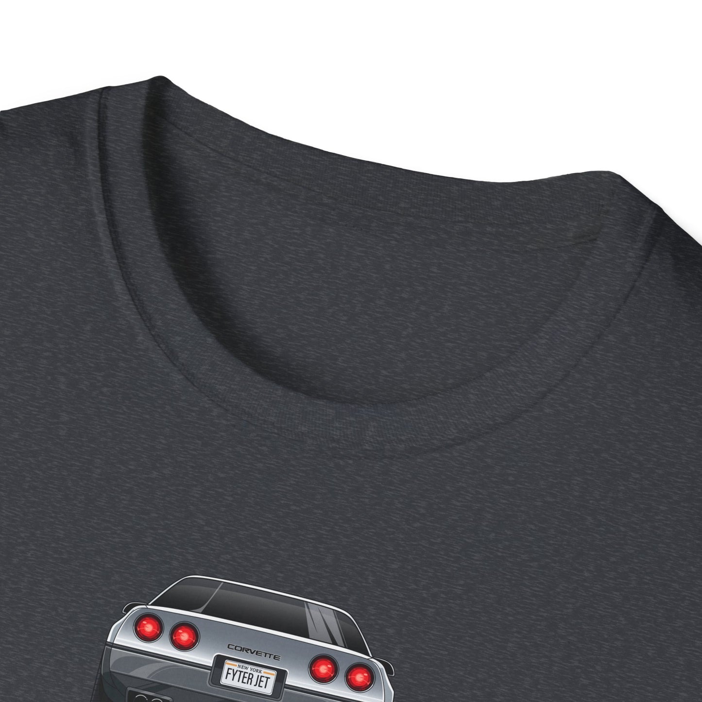 Minimalist FighterJet Rear T-Shirt