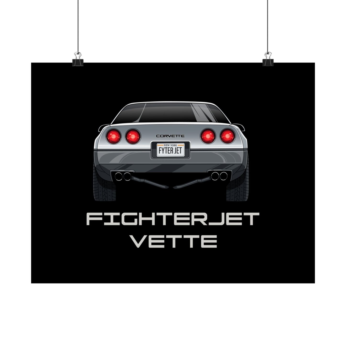FighterJet Rear Posters