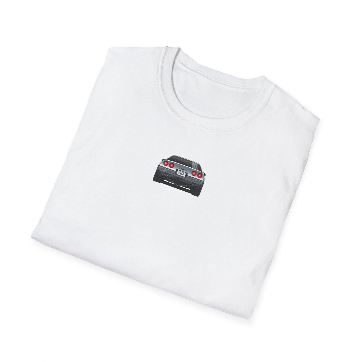 Minimalist FighterJet Rear T-Shirt