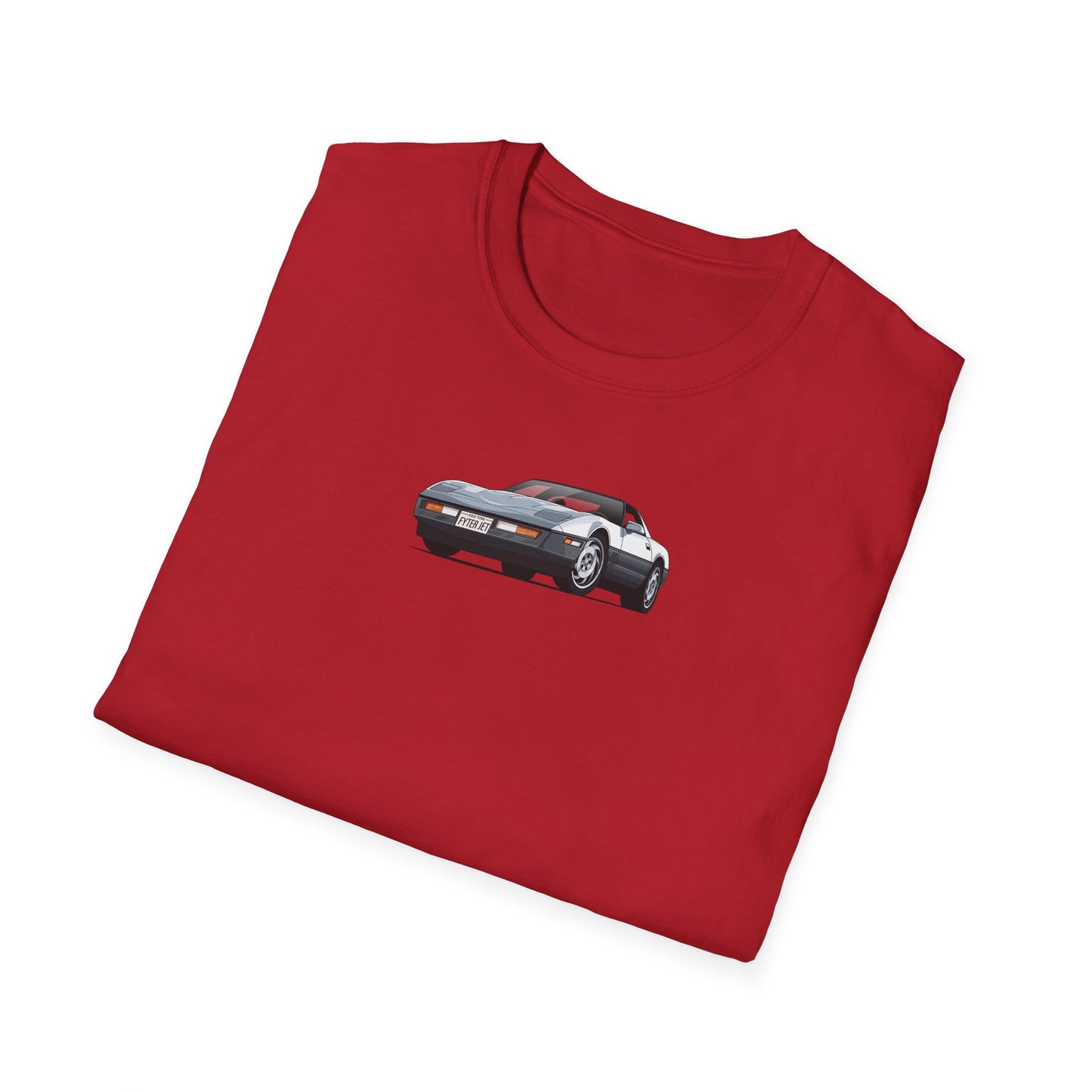 Minimalist FighterJet Front 3/4 T-Shirt