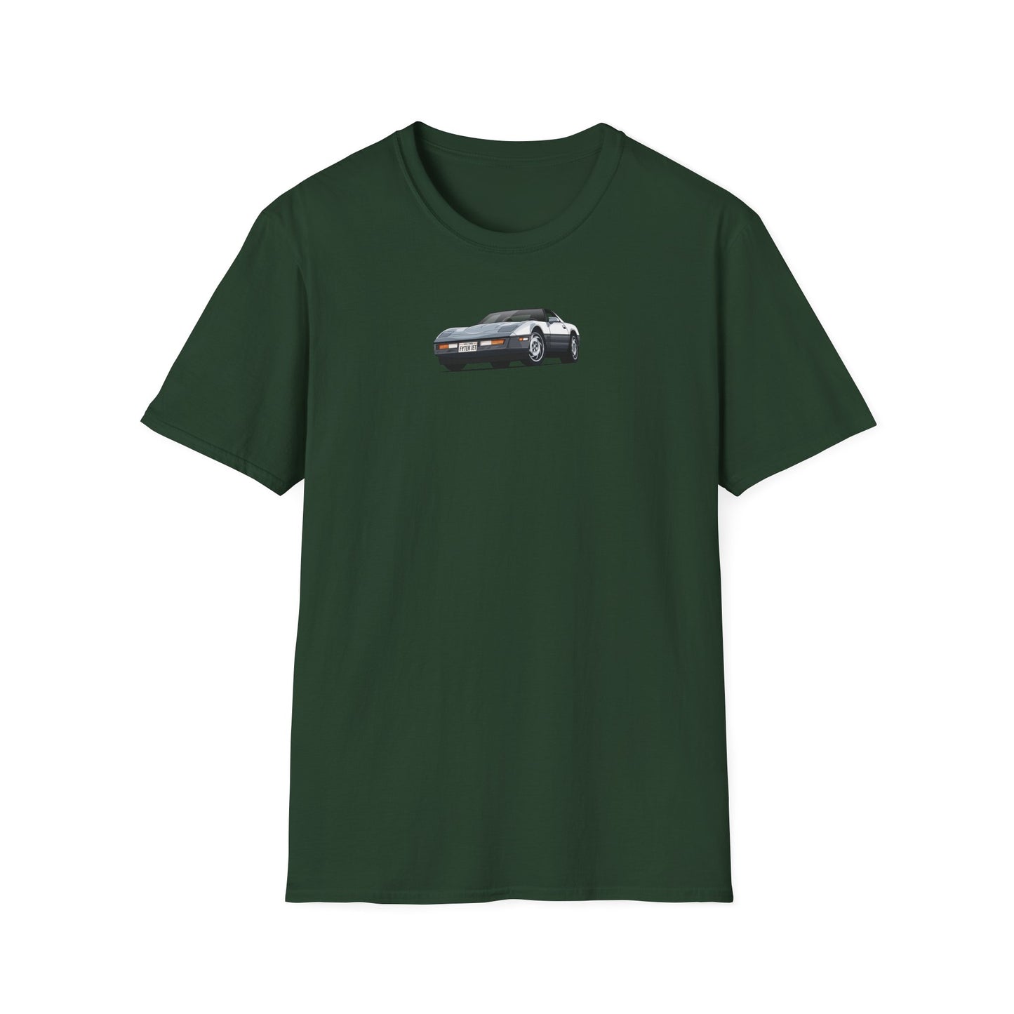 Minimalist FighterJet Front 3/4 T-Shirt