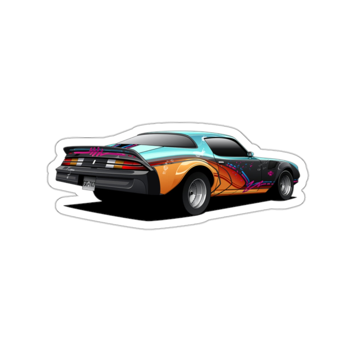 Z28 Surprise Rear 3/4 Sticker