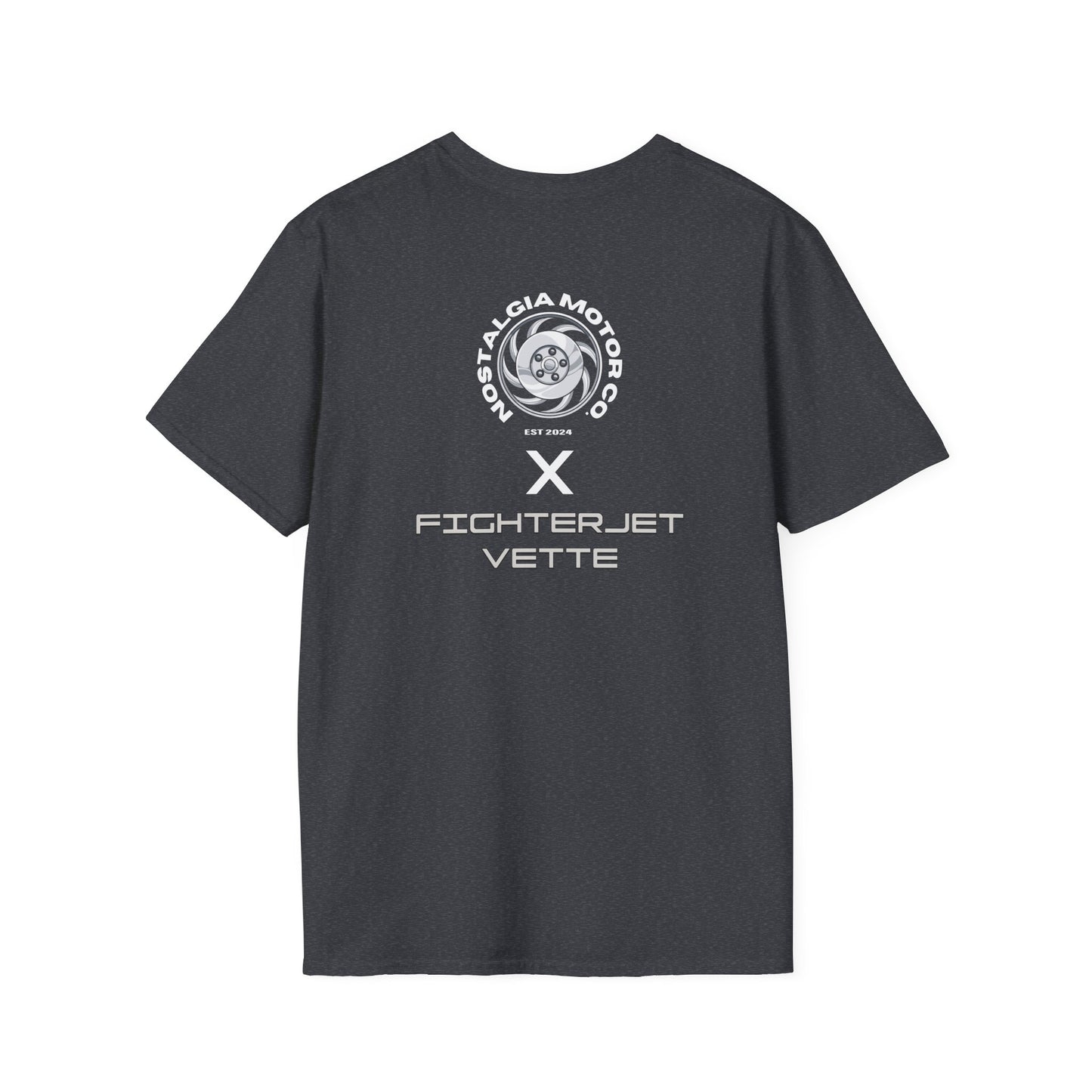 Minimalist FighterJet Front 3/4 T-Shirt