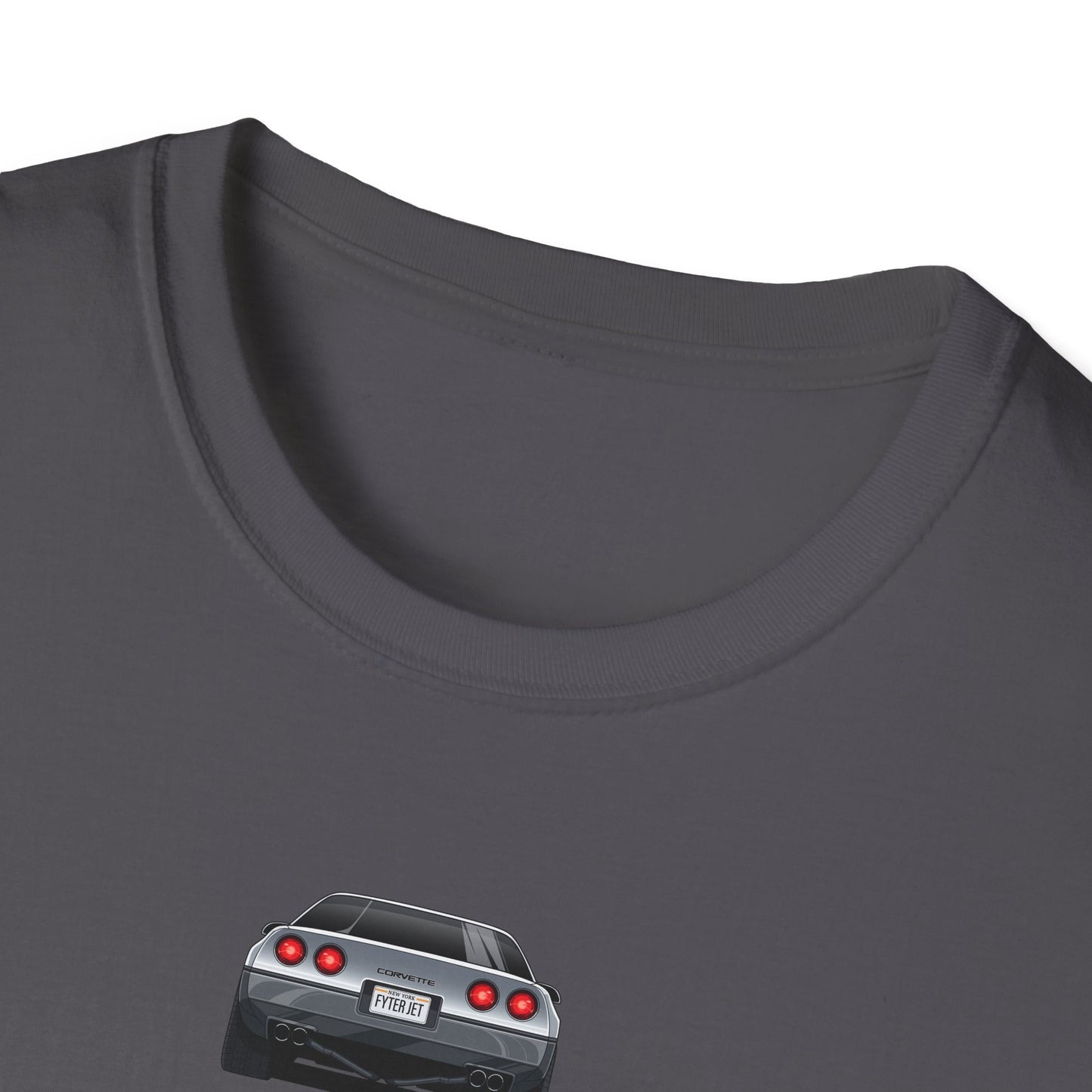 Minimalist FighterJet Rear T-Shirt