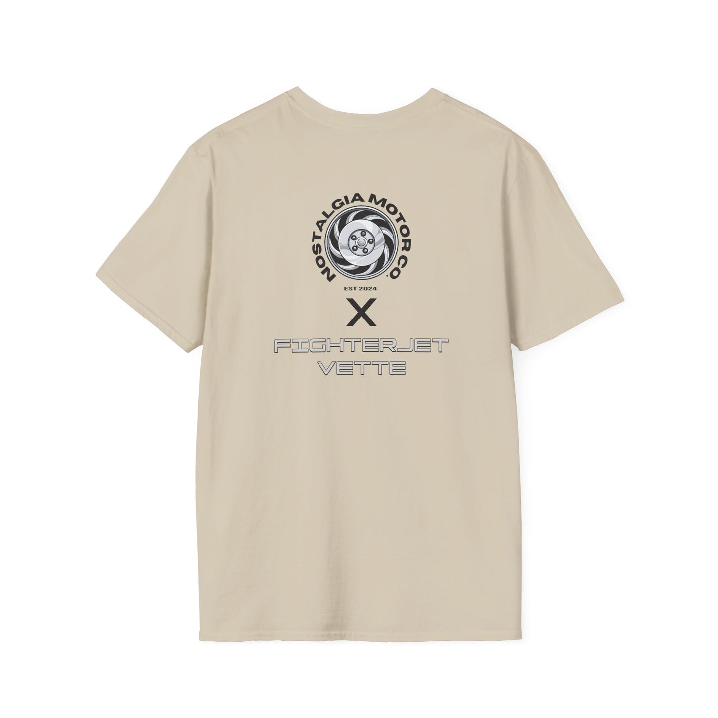 Minimalist FighterJet Side T-Shirt