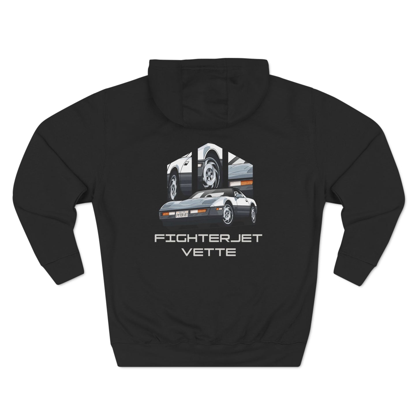 FighterJet Premium Fleece Hoodie