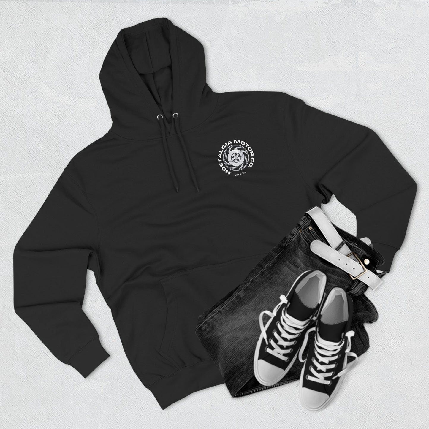 FighterJet Premium Fleece Hoodie