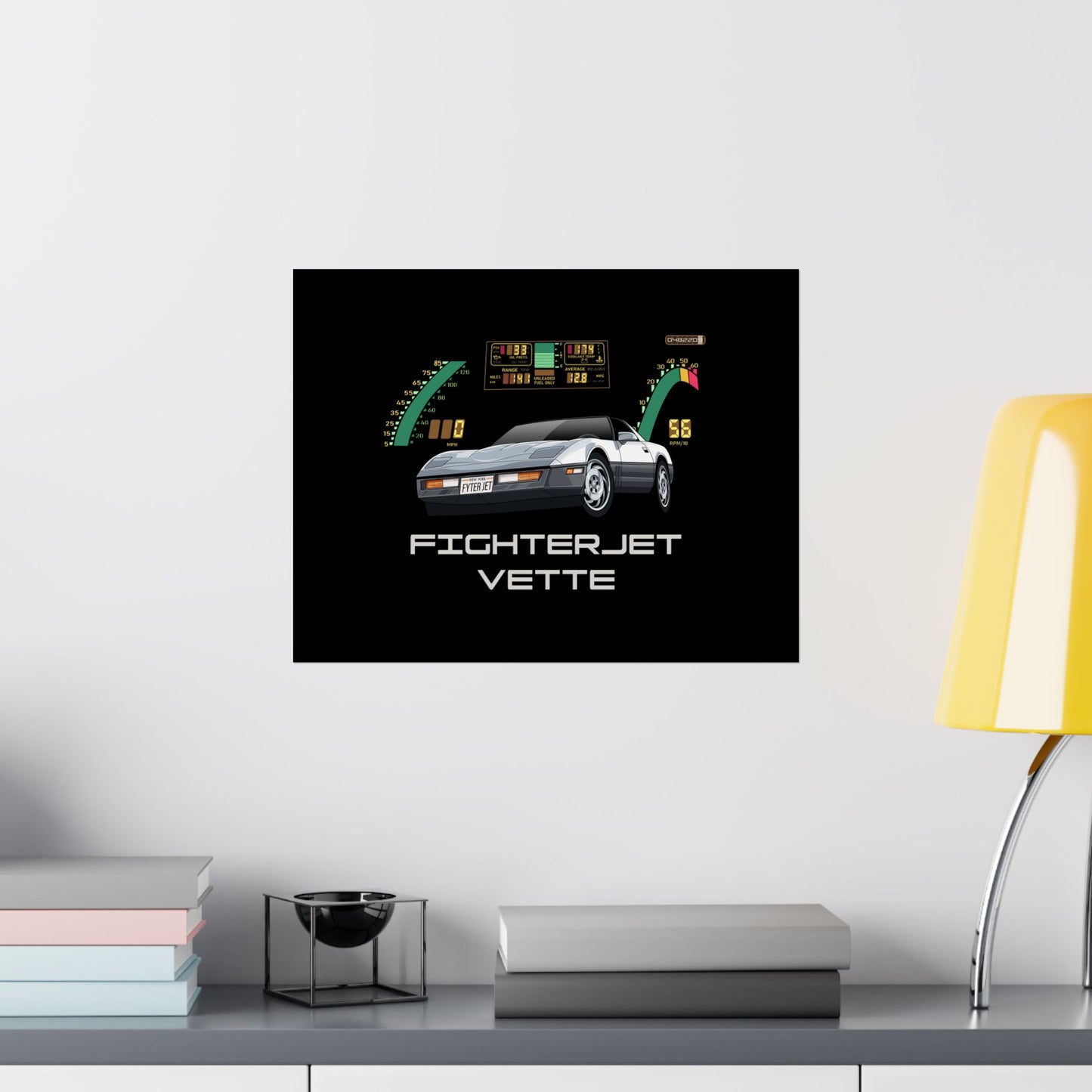 FighterJet DigiDash Posters